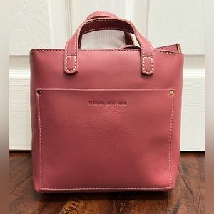Portland Leather Goods - Mini Crossbody - Guava